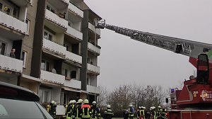 K&uuml;che brannte