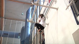 Spaß beim Turnen