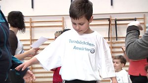 Spaß beim Turnen