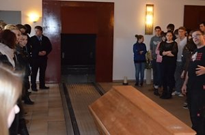 Projekttag im Krematorium