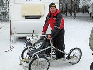 Schlittenhunderennen in Benneckenstein