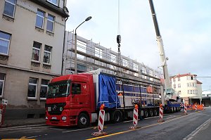 Bauarbeiten am neuen Hotel