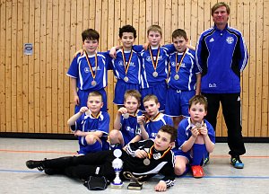 Turnier in Rottleberode: E2-Junioren mit Trainer Andreas Dudek
