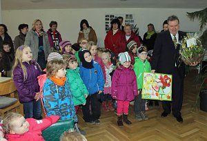 Zahlreiche Gratulanten kamen