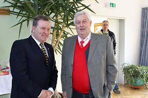 Zahlreiche Gratulanten kamen
