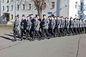 Indienststellung  des neuen Bataillons in Th&uuml;ringen