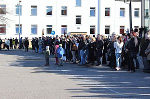 Indienststellung  des neuen Bataillons in Th&uuml;ringen
