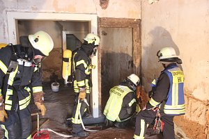 Kleinbrand am Marktplatz