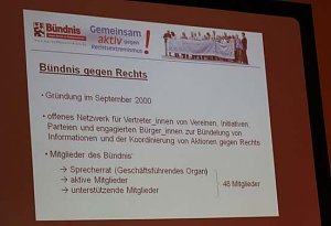 Arbeit gegen Rechtsextremismus