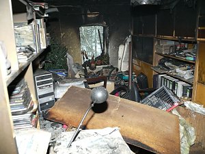 Brand in Krimderode
