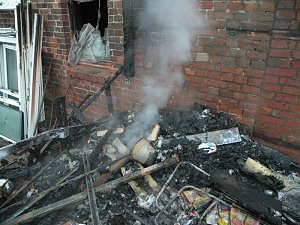 Brand in Krimderode