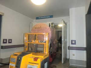 Transport mit Luftkissen