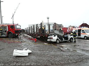 Einsatz bei Bahnunfall