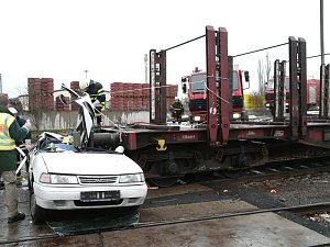 Einsatz bei Bahnunfall