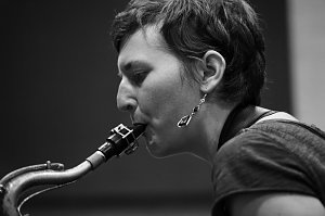 Anna Webber und Band