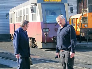 Zu Besuch im Bahnbetriebswerk