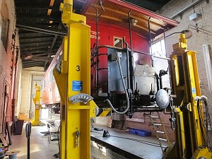 Zu Besuch im Bahnbetriebswerk
