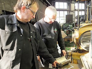 Zu Besuch im Bahnbetriebswerk