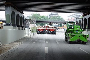 Schachtbauer am Hamburger Hauptbahnhof
