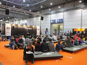 Die Buchmesse in Leipzig