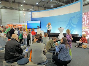 Die Buchmesse in Leipzig