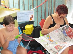 12. Badehausmeisterschaften im Schwimmen