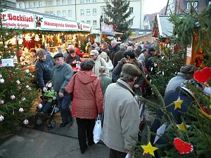 Rundgang &uuml;ber den Weihnachtsmarkt