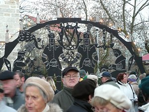 Rundgang &uuml;ber den Weihnachtsmarkt