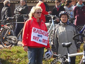 Radel f&uuml;r einen Radweg