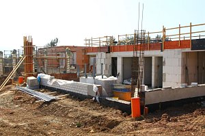 Festhalle im Bau