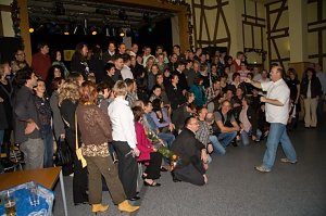 Schwerstarbeit beim Jahrgangstreffen