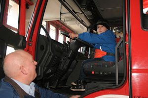 Zu Besuch bei der Feuerwehr