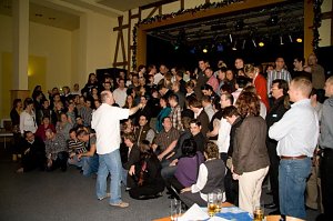 Schwerstarbeit beim Jahrgangstreffen