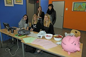 Ansturm auf die Schule