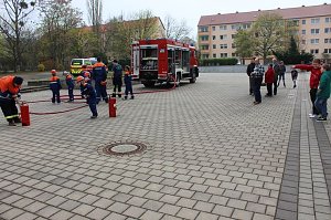 Ansturm auf die Schule