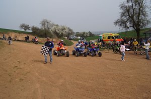 Die Kinder des Südharzer MSC auf der Strecke