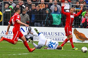 Pokalspiel Wacker gegen RWE