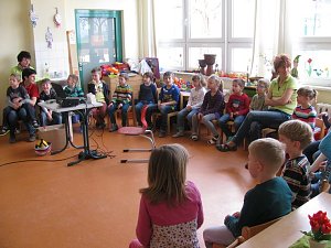 Verkehrssicherheitstag in der  Kindervilla