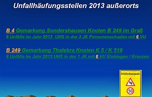 Verkehrsunfallstatistik f&uuml;r 2013 (1)