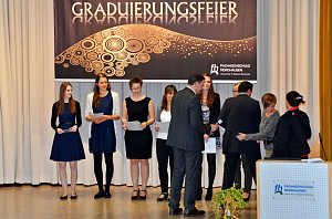 Graduierungsfeier im Audimax der FH Nordhausen