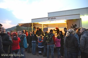 Osterfeuer in Ilfeld