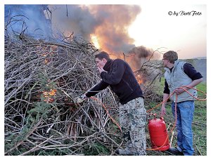 Mission Osterfeuer W&uuml;lfi 2014