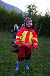 Osterfeuer in Obergebra
