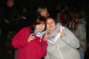 Osterfeuer in Obergebra