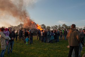 Osterfeuer in Krimderode