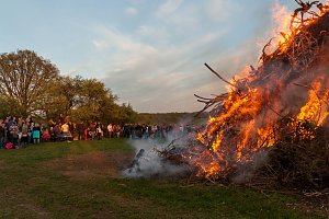 Osterfeuer in Krimderode