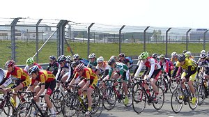 Mit dem Rennrad &uuml;ber den Sachsenring