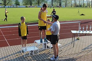 Stark beim Stundenlauf