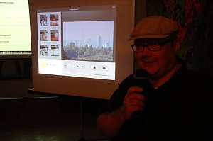 Ipad over Europe im Tabakspeicher
