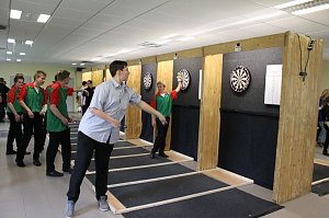 Dart-Elite zu Gast